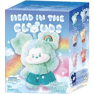 Disney Miniso Mickey Head in the Clouds Vinyl Plush Pendant Scented Blind Box